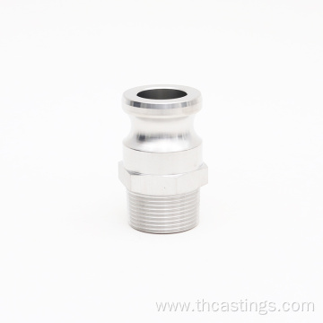 custom stainless steel cell solvent trap threads-nut CNC-nut